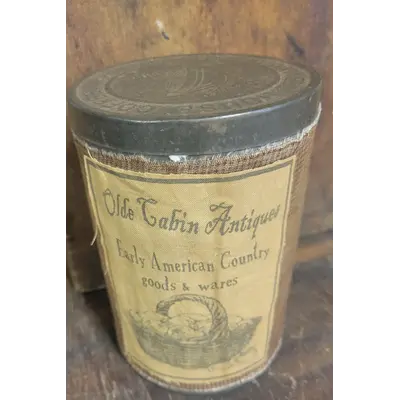 Old cabin tin
