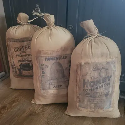 Primitive pantry sack