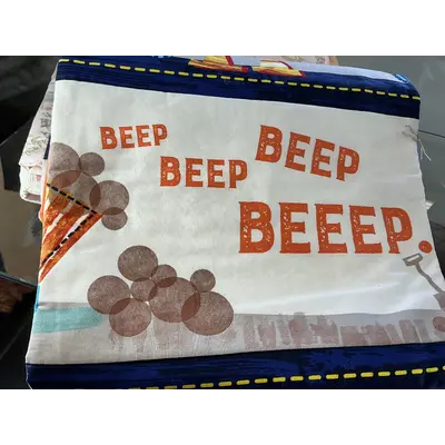 Dump Truck Baby Quilt