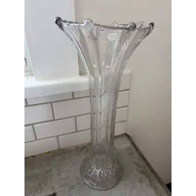 Vase tall hob knob rim