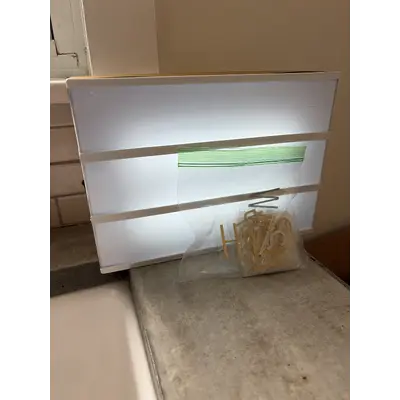 Light up sign. Includes letters.