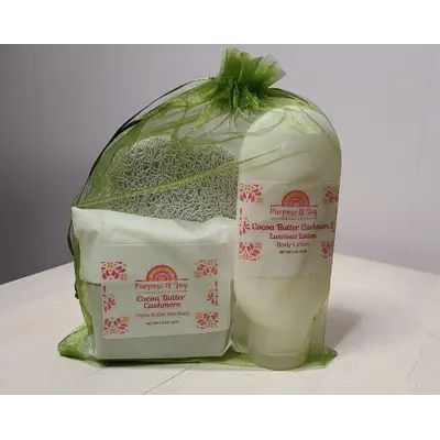 Lotion, Soap, Soap Saver Set