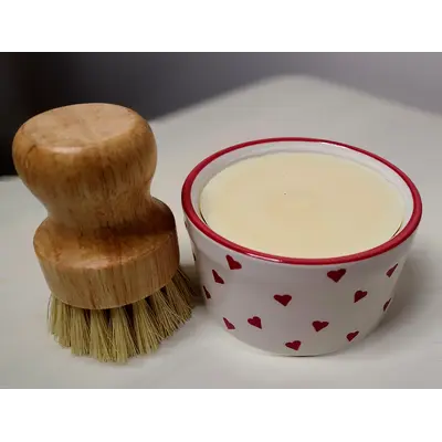 Solid Dish Soap w brush