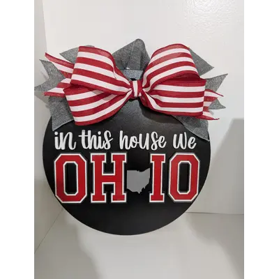 OHIO door sign