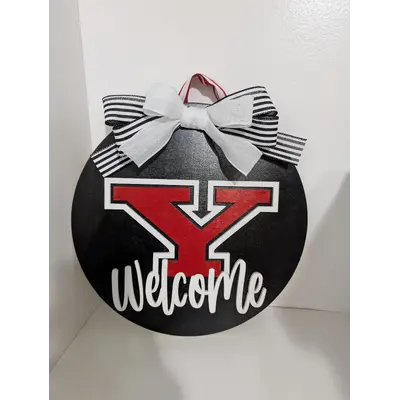 YSU Door Sign