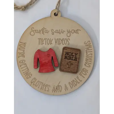 Funny Ornament-TikTok