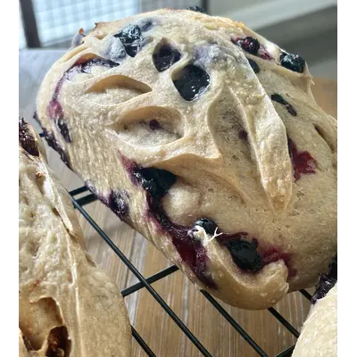 Blueberry & Lemon Sourdough Loaf