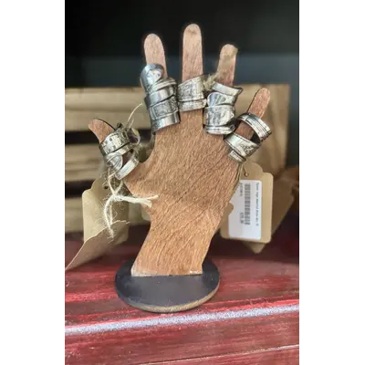 Spoon ring assorted styles size 6