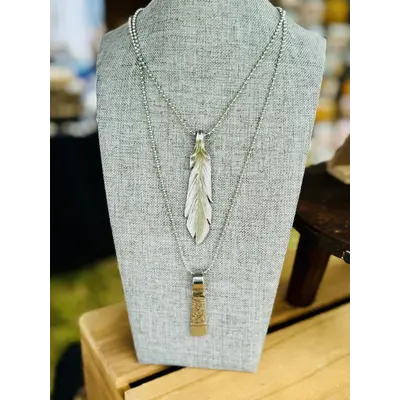 Silverware spoon necklace assorted