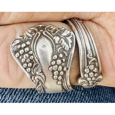 Spoon rings assorted styles size 10