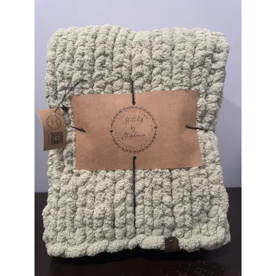 Medium Sage Blanket 36inch x 50inch
