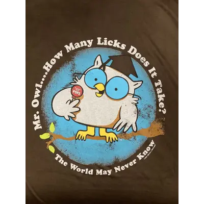 Tootsie Pop Vintage Mr. Owl Tee - 2XL
