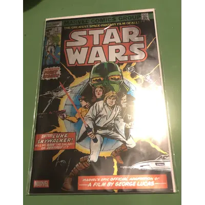Star Wars 1 (2025) Facsimile Reprint Foil Comic