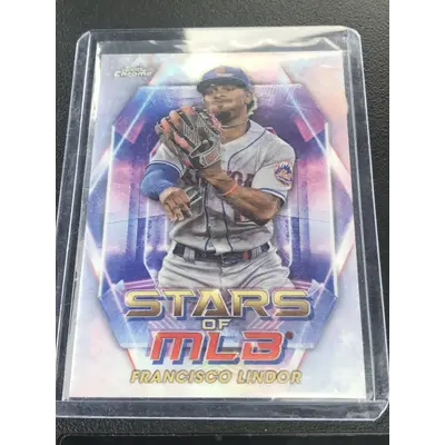 Francisco Lindor (2023) Topps Chrome Stars of MLB