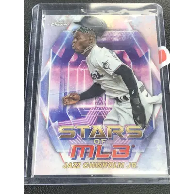 Jazz Chisholm Jr. (2023) Topps Chrome Stars of MLB