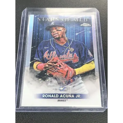 Ronald Acuna Jr. (2022) Topps Chrome Stars of MLB