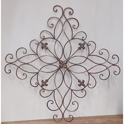 Ornate metal sculpture