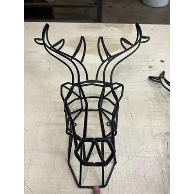 Metal Deer Head
