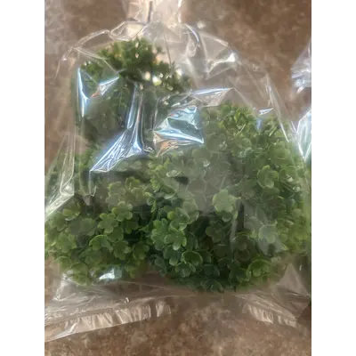 Greenery balls basket filler set
