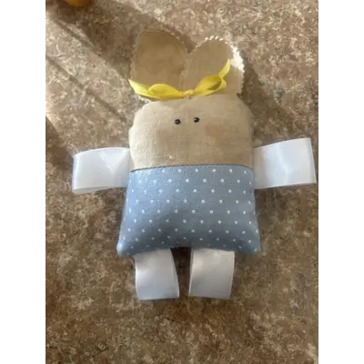 Handmade by Sally ribbon Bunny