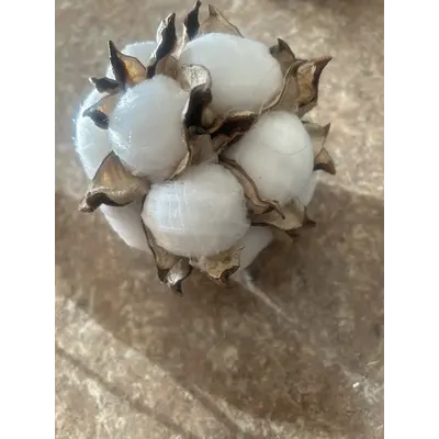 Decorative cotton ball