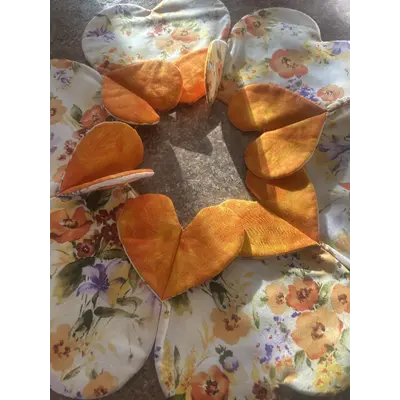 Handmade by Sally quilted centerpiece