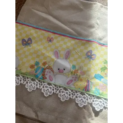 Handmade by Sally Easter towel