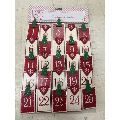 Christmas Countdown Advent Clips