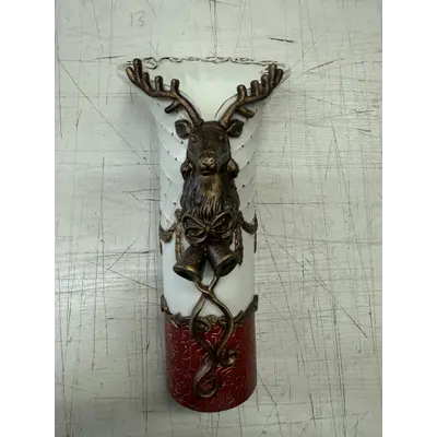 Ceramic Reindeer Vase