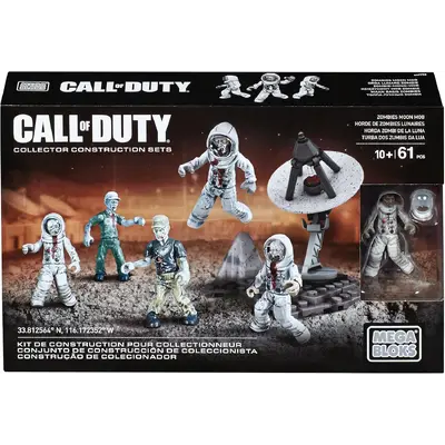 Mega Bloks Call of Duty Zombies Moon Mob (NEW)