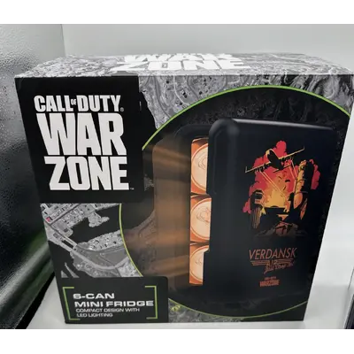 COD Warzone: Verdansk Air 6-Can Mini Fridge (NEW)