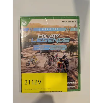 XBOX Game: MX vs. ATV Legends Season 2