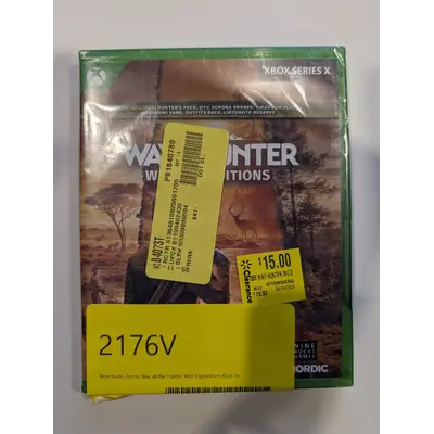XBOX Game: Wayhunter Wild Expeditions