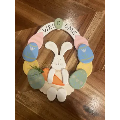 Welcome Easter sign
