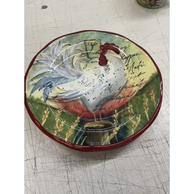 Sm Rooster plate