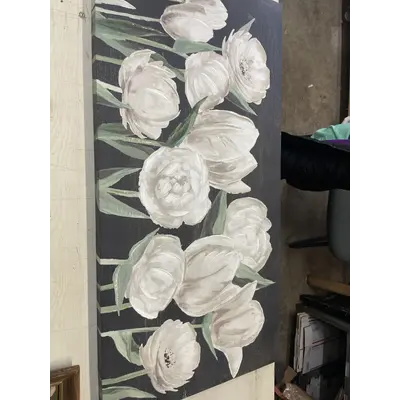 Spring flower art