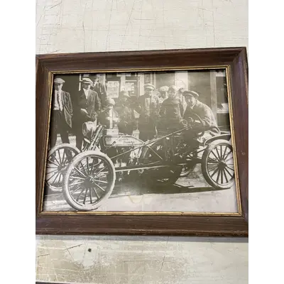 Vintage Harley picture