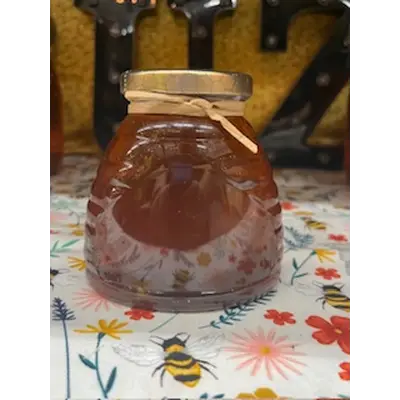 Wildflower Honey 12.5 oz skep jar