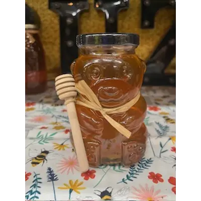 Wildflower Honey 12.5 bear jar