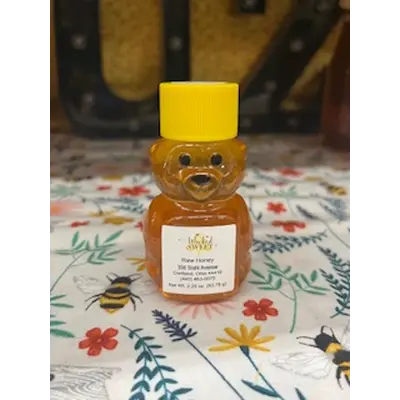 Wildflower Honey 2.25oz bear mini