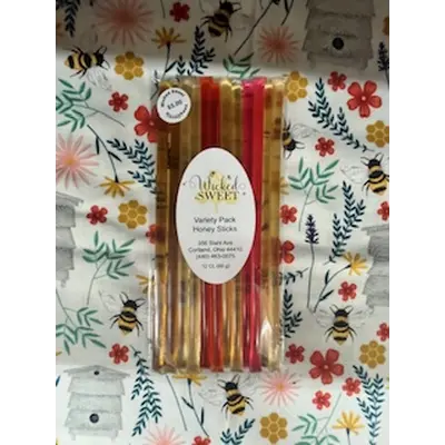 Honey sticks Variety pack 12ct