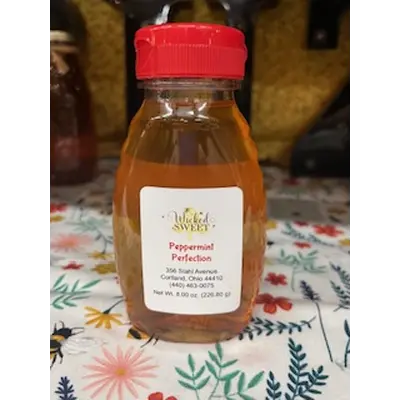 Peppermint Perfection 8oz Specialty Honey