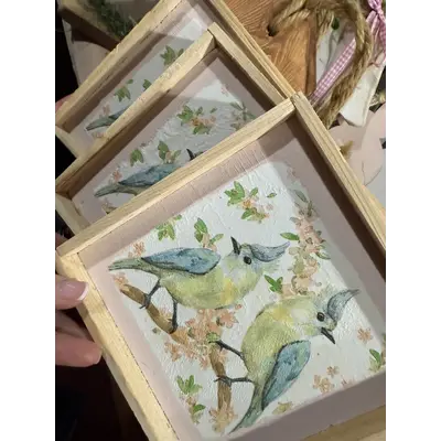 Bird framed picture