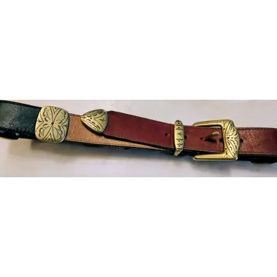 Brighton Leather & Brass Belt kw