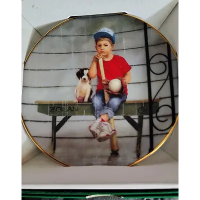 Vintage Donald Zolan Collector's Plate