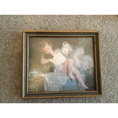 Playmates 3 friends Victorian Girl picture (Emile Munier)