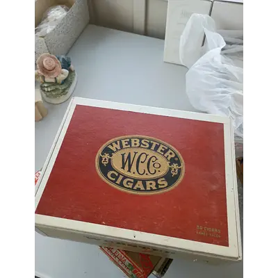 Webster Vintage cigar boxes
